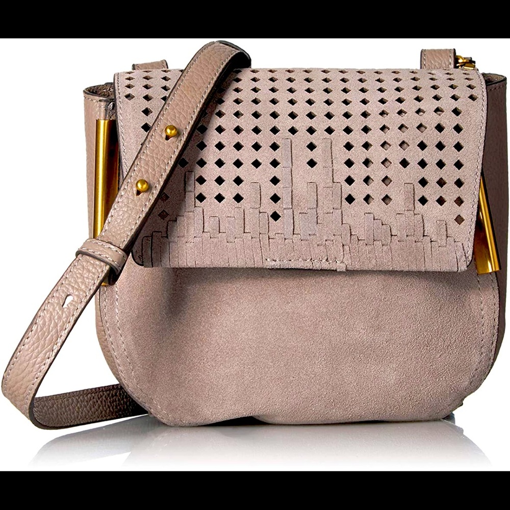 Vince Camuto Gabby leather suede crossbody bag - Picture 1 of 11